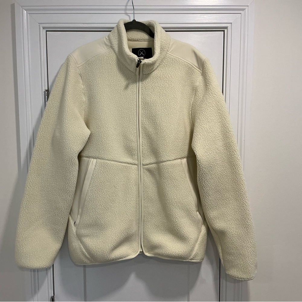 Cream Fleece Jacket